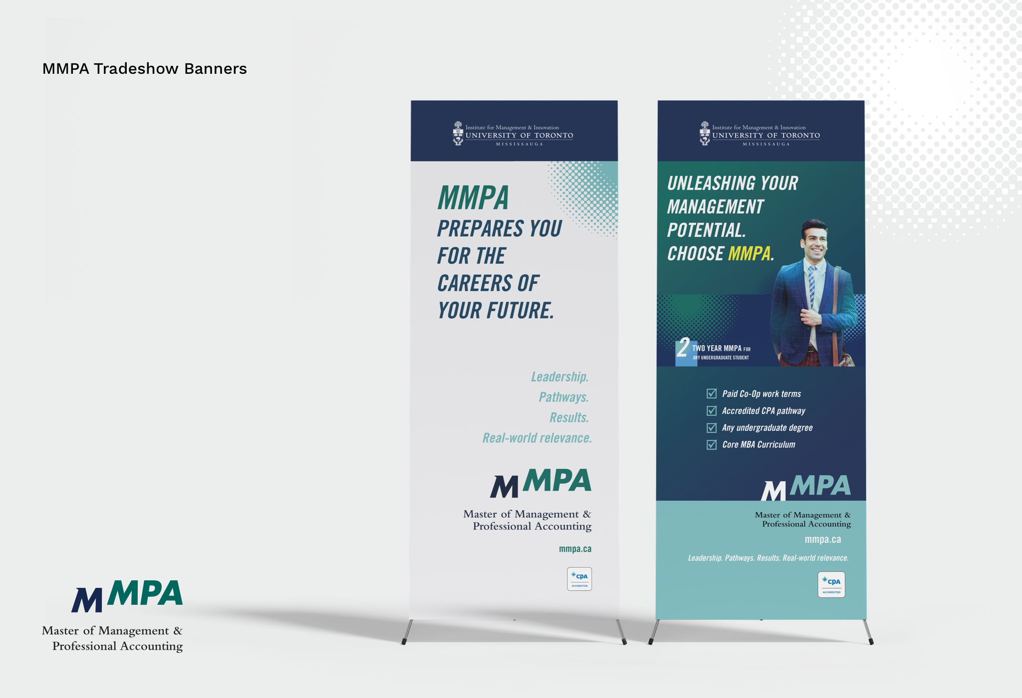 Photo of MMPA Tradeshow banners